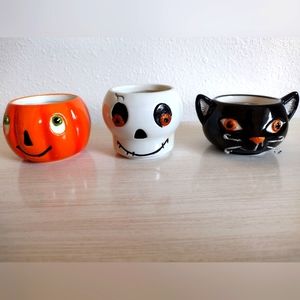 Hallmark Halloween mini candle holders